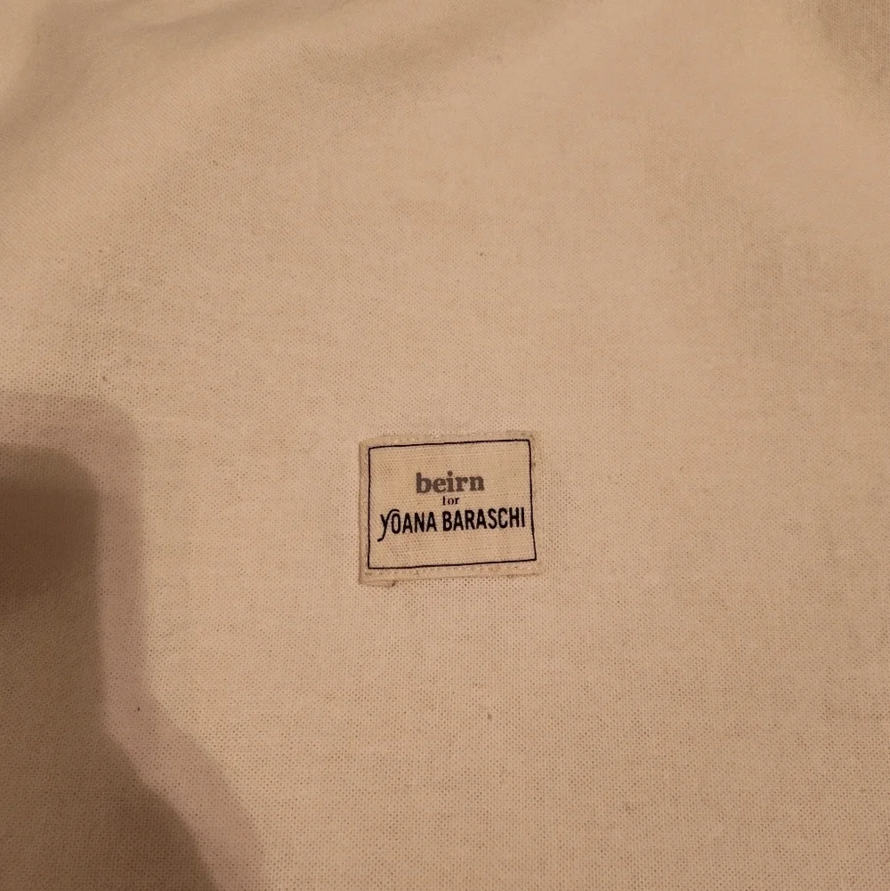 BEIRN for YOANA BARASCHI Large Ivory Natural Cotton Dust Bag 22